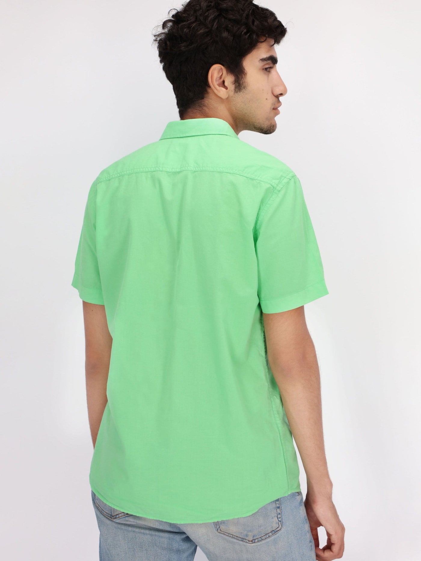 OR Shirts Basic Short Sleeve Turn-Down Collar Shirt