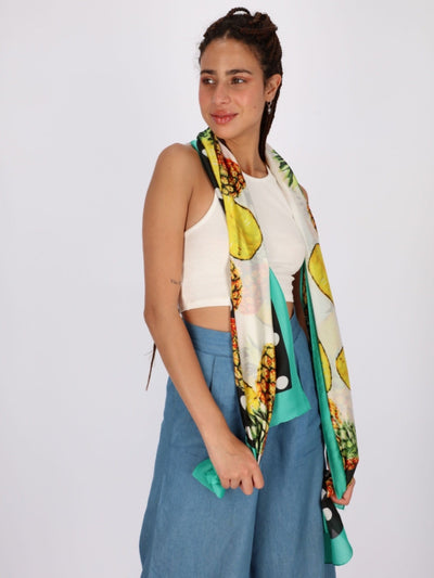 OR Hats & Scarves Pineapple Print Scarf