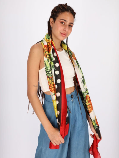 OR Hats & Scarves Pineapple Print Scarf