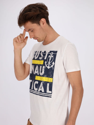 OR T-Shirts Just Nautical Front Text Print Short Sleeve T-Shirt