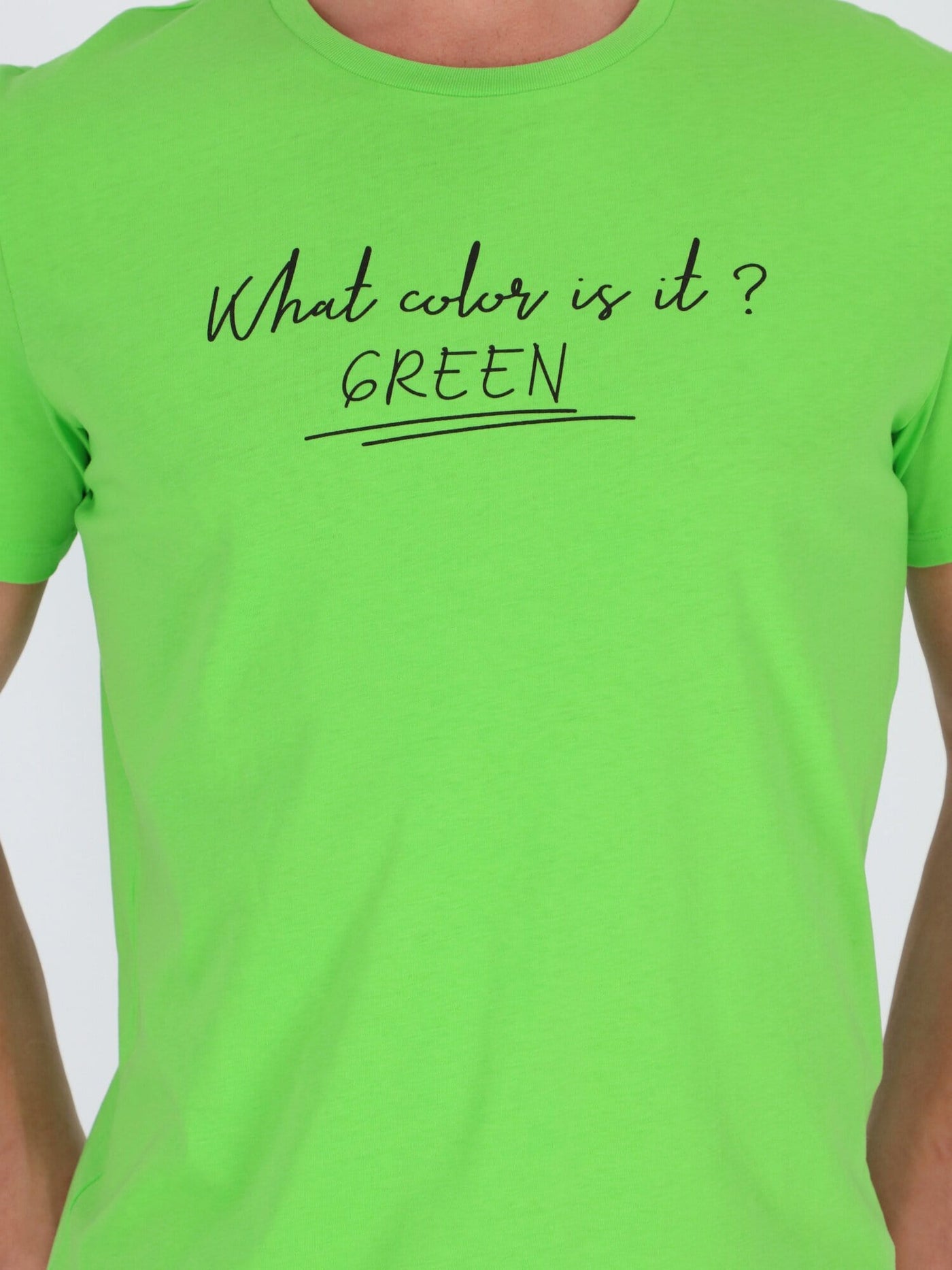 OR T-Shirts What Color Is It? Front Print T-Shirt