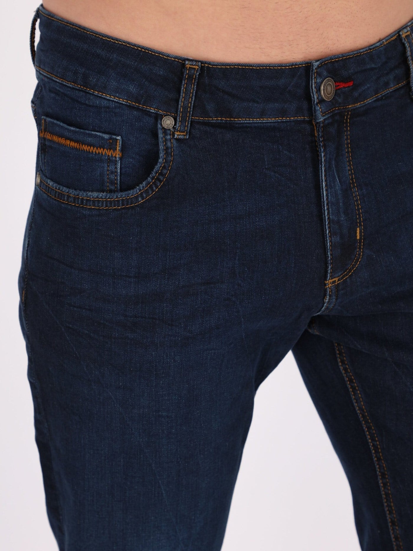 Daniel Hechter Jeans Navy / 30 Slim Fit Low-Rise Jeans Pants