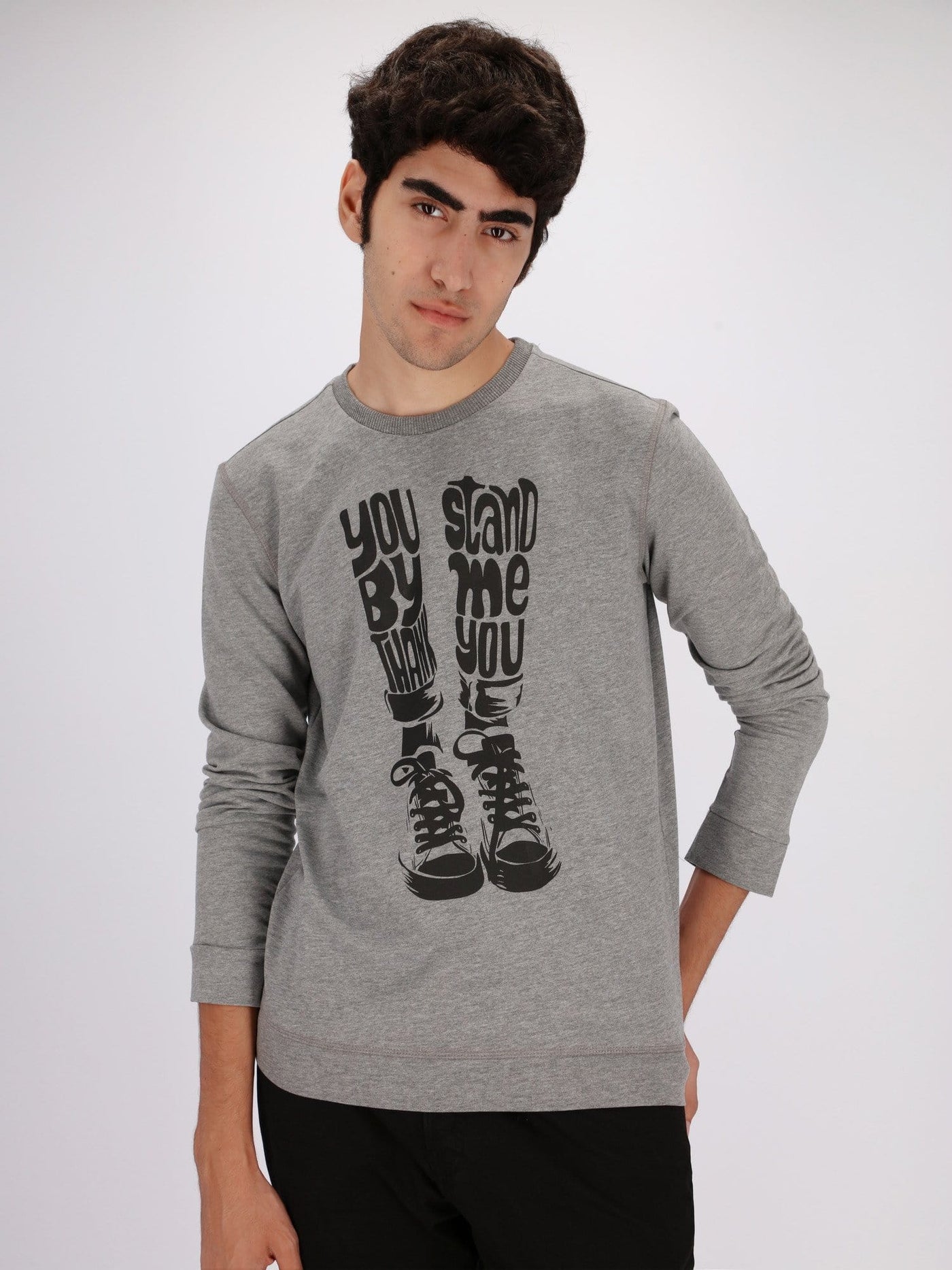 OR T-Shirts Heather Grey / S Stand by Me Long Sleeve T-Shirt
