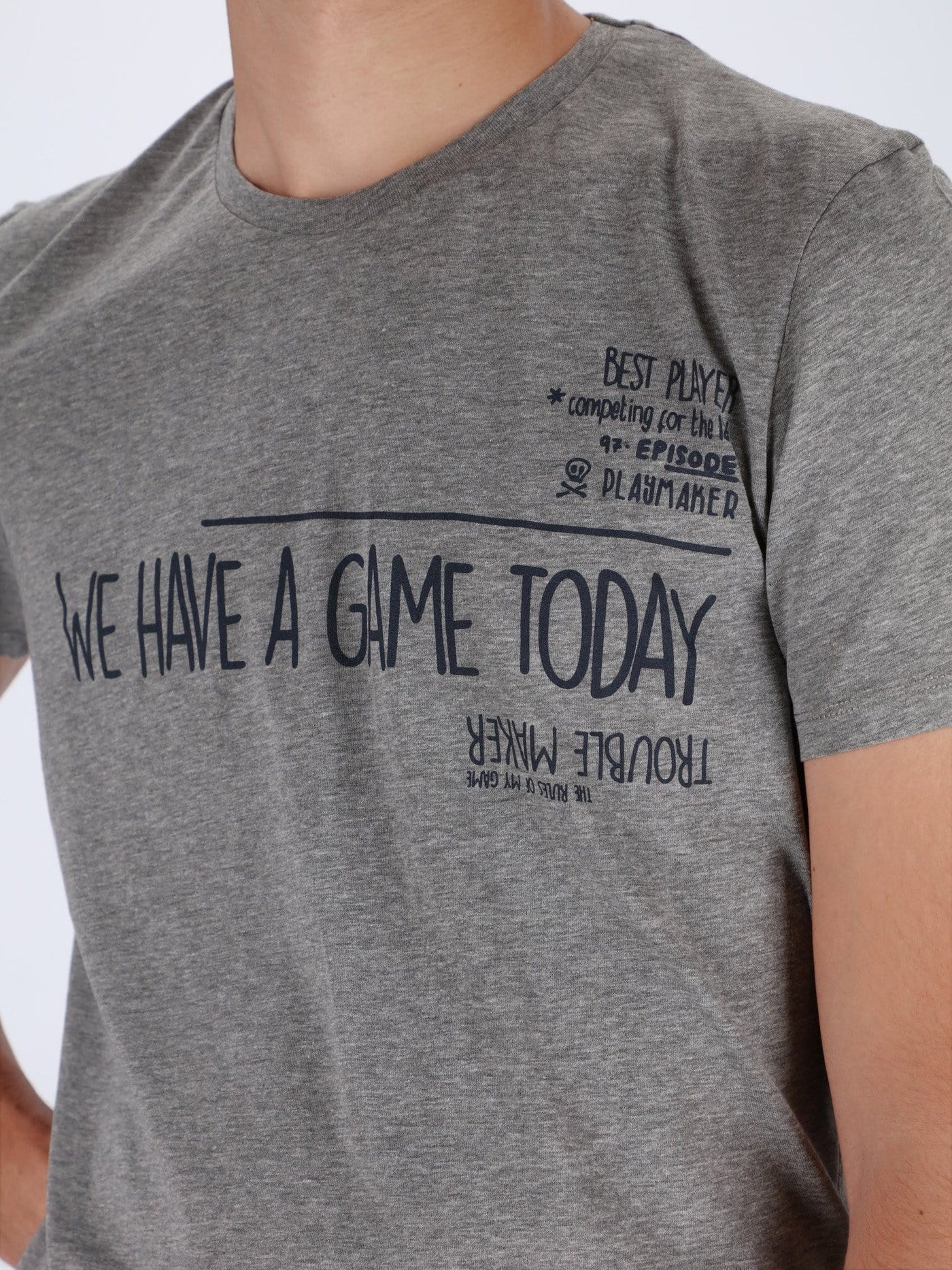 OR T-Shirts Game Today Front Print T-Shirt