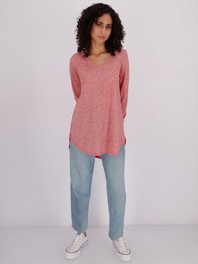 OR Tops & Blouses Heather Long Sleeve Knitted Top