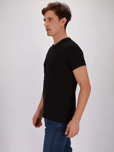 Daniel Hechter T-Shirts Basic V Neck Casual T-Shirt