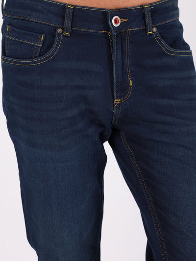 Daniel Hechter Pants & Shorts Navy Blue / 30 Slim Fit Med-Rise Jeans Pants