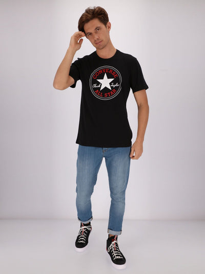 Converse T-Shirts Chuck Patch Short Sleeves Men T-shirt