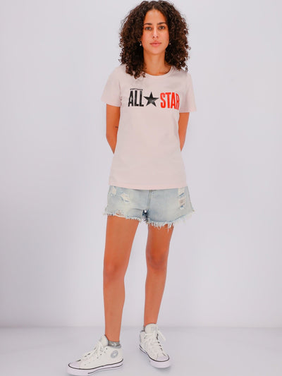 Converse Tops & Blouses All Star Short Sleeve Women T-Shirt