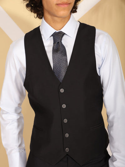 Daniel Hechter Suits & Blazers Navy / 50 Plain Heavy Gtex Plain Suit Waistcoat