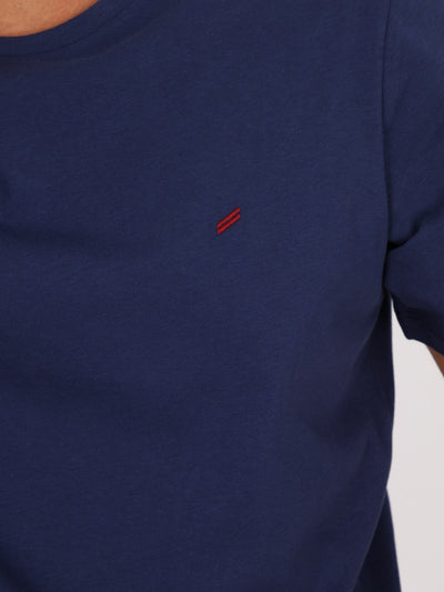 Daniel Hechter T-Shirts Solid Round Neck Short Sleeve
 T-Shirt
