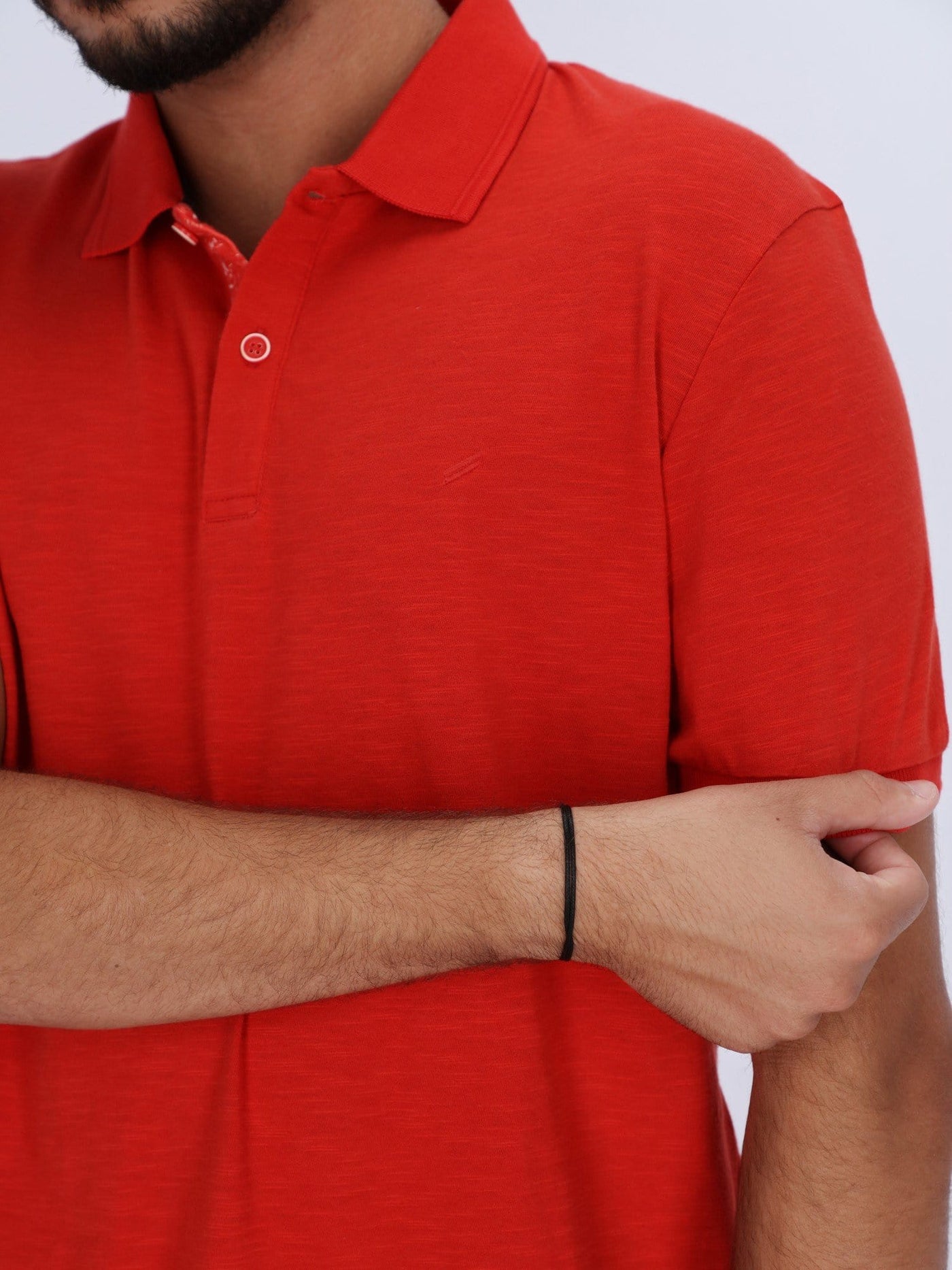 Daniel Hechter Polos Basic Short Sleeve Polo Shirt with Printed Logo