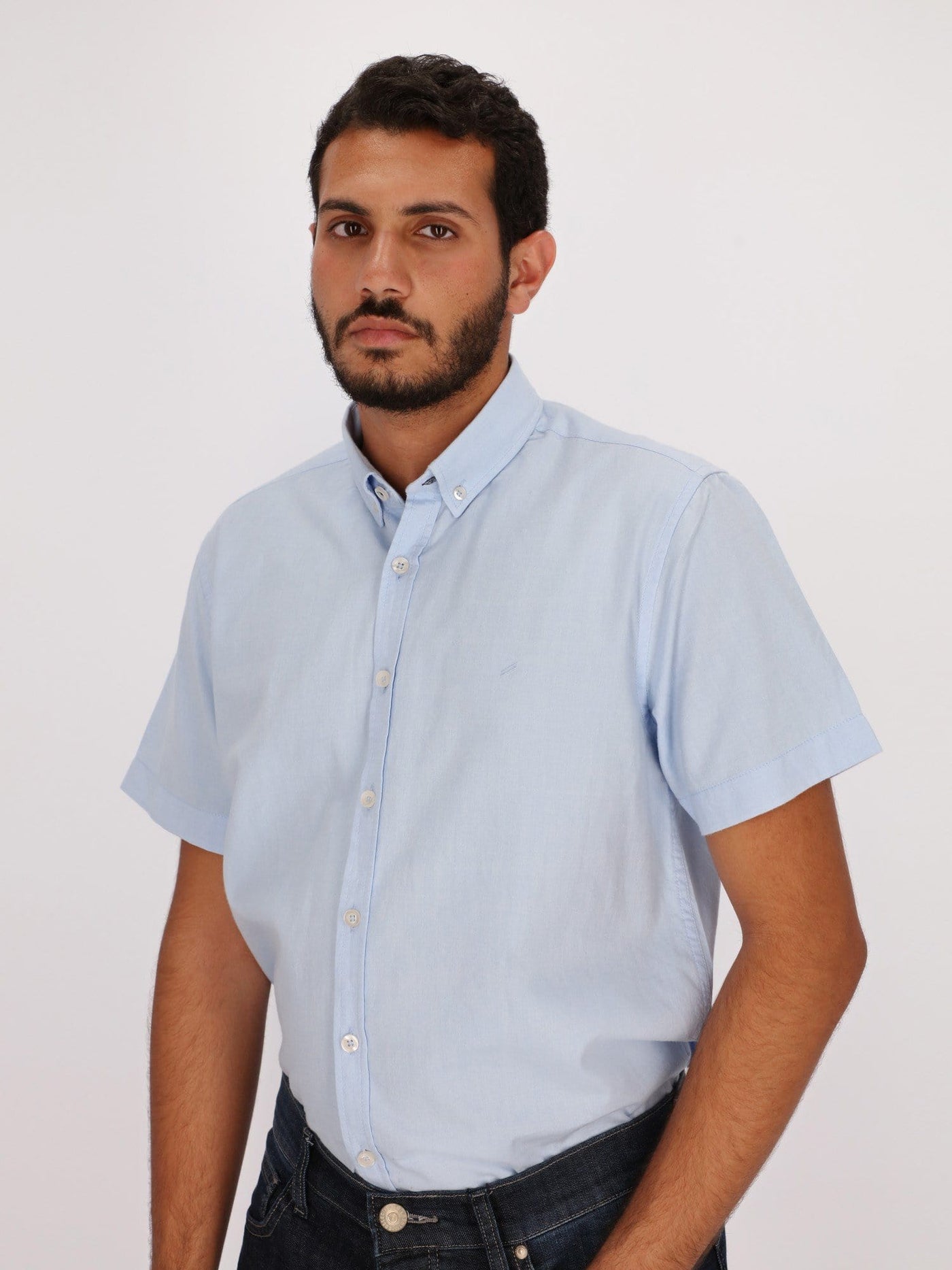 Daniel Hechter Shirts Basic Shirt with Short Sleeves