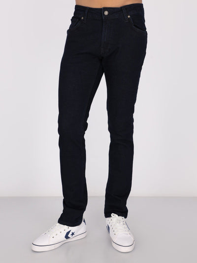 Daniel Hechter Jeans Navy Blue / 30 Lycra Denim Jeans with Straight Cut