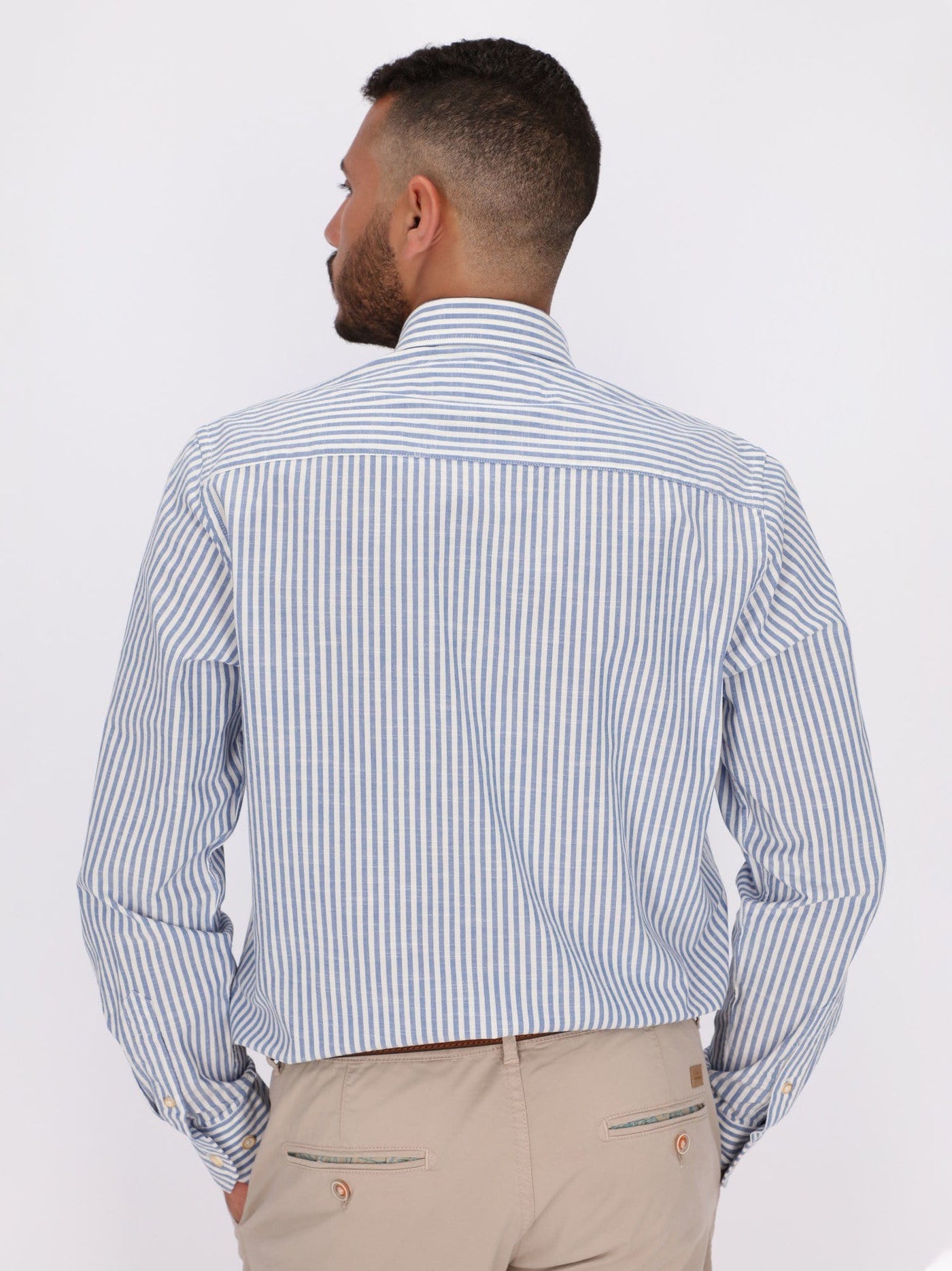 Daniel Hechter Shirts Long Sleeve Shirt with Vertical Striped