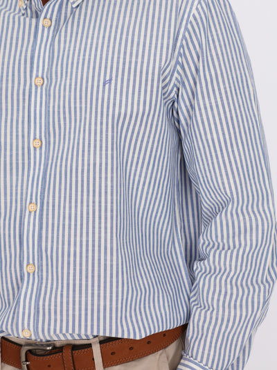 Daniel Hechter Shirts Long Sleeve Shirt with Vertical Striped