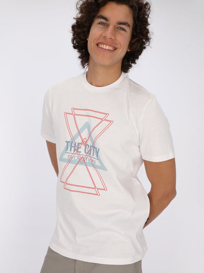 Daniel Hechter T-Shirts White / 3XL Front Printed T-shirt