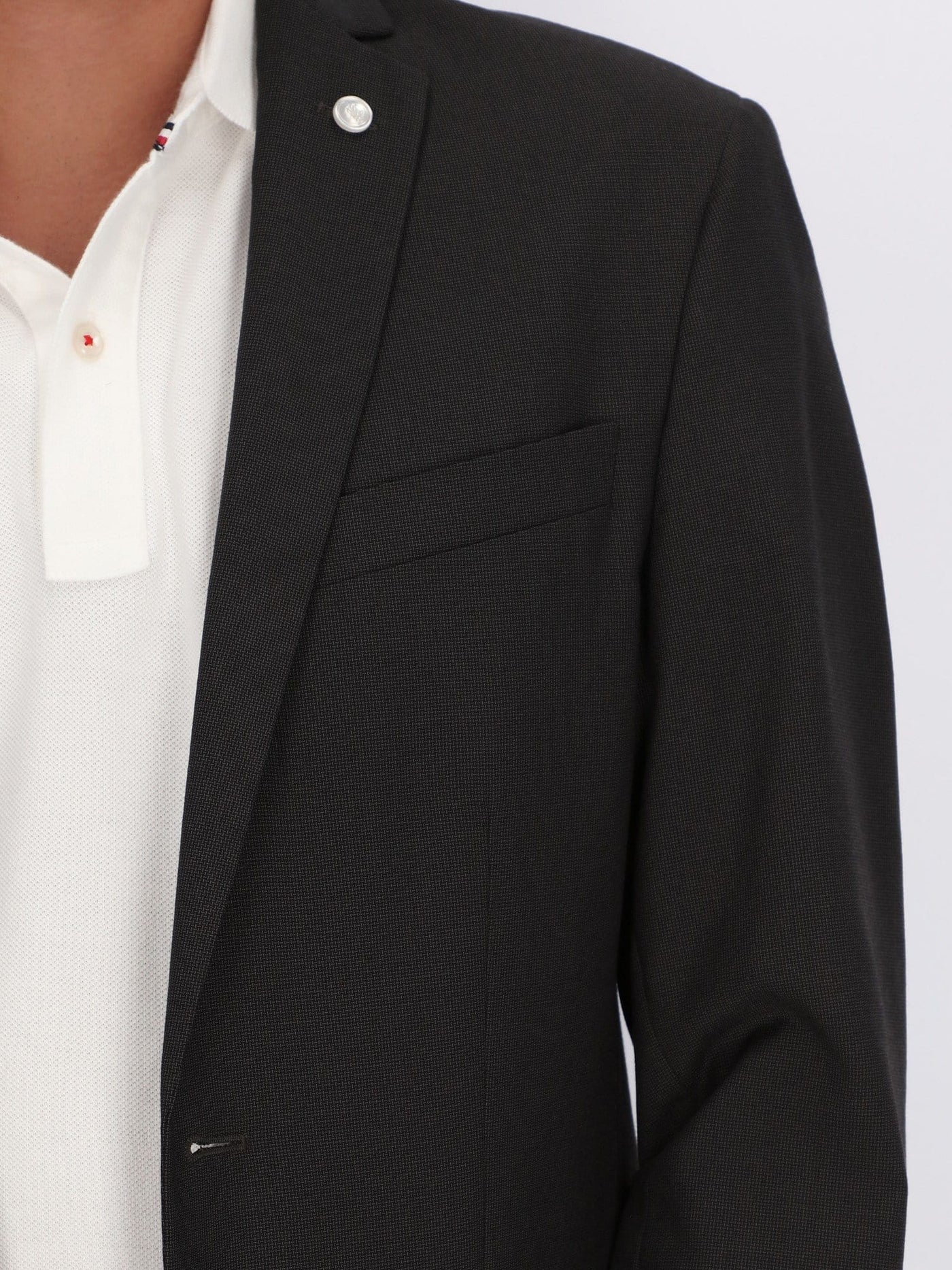 Daniel Hechter Suits & Blazers Jacquard Tweed Suit Blazer