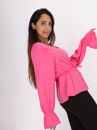 OR Tops & Blouses Blouson Top with Drawstring