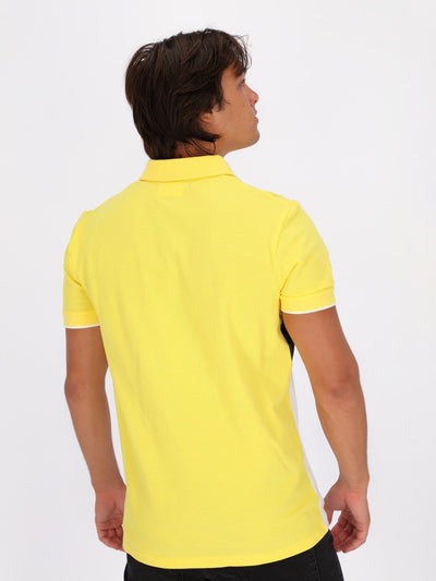 OR Polos Color Block Short Sleeve Polo Shirt