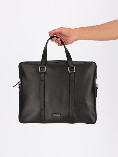 Daniel Hechter Other Accessories Black / Os Modern Leather Briefcase