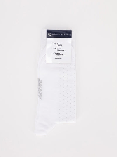 Daniel Hechter Other Accessories Os / WHITE Polka Dots Mid Calf Socks with Logo