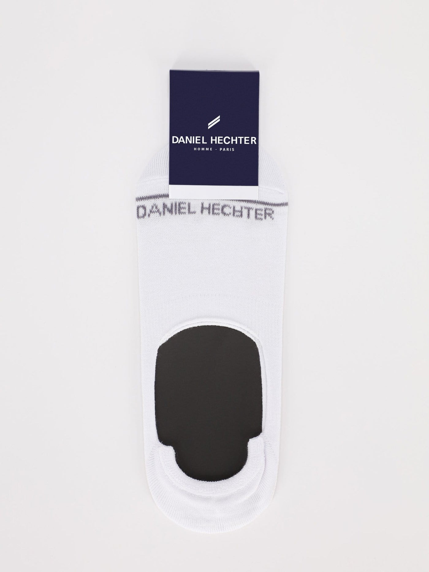Daniel Hechter Other Accessories White / Os Front Text Print No-Show Socks