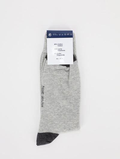 Daniel Hechter Other Accessories Bi-tone Mid Calf Socks with Logo