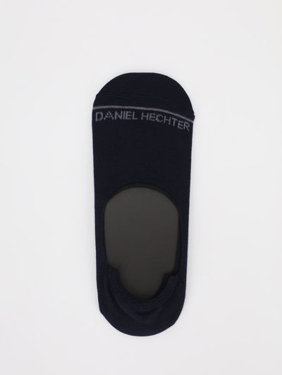 Daniel Hechter Other Accessories Navy / Os Front Text Print No-Show Socks