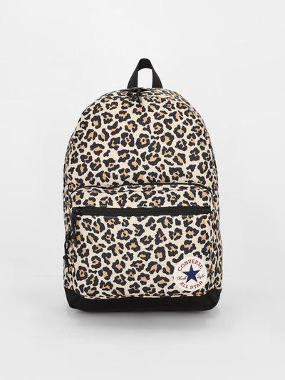 Converse Bags BLACK/NAVY / One Size All Star Go 2 Backpack with Leopard Print