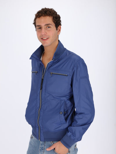 Daniel Hechter Jackets FANCY BLUE / 48 Waterproof Jacket with Zipped Pockets