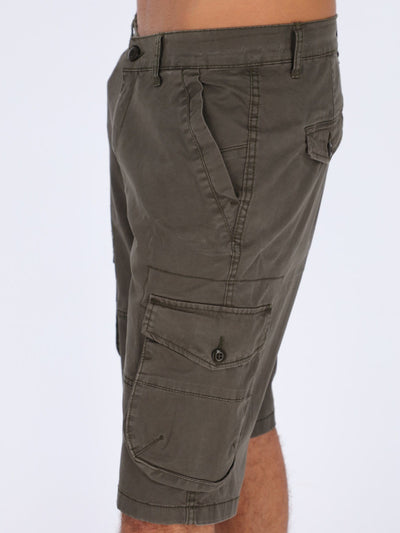 OR Pants & Shorts Olive-V16 / 30 Gabardine Shorts with Cargo Pockets