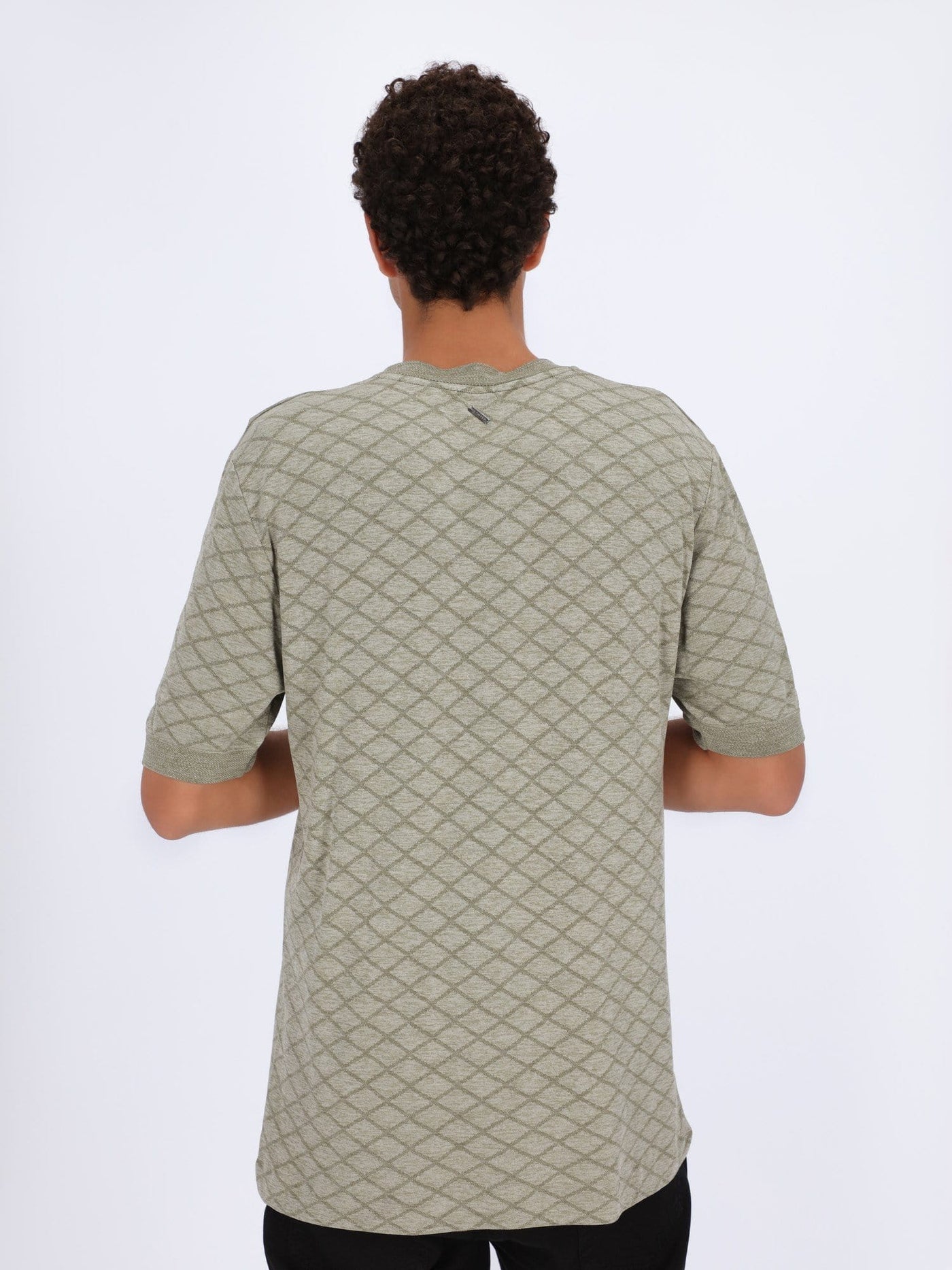 Daniel Hechter T-Shirts T-shirt with Seamless Chainlink Pattern