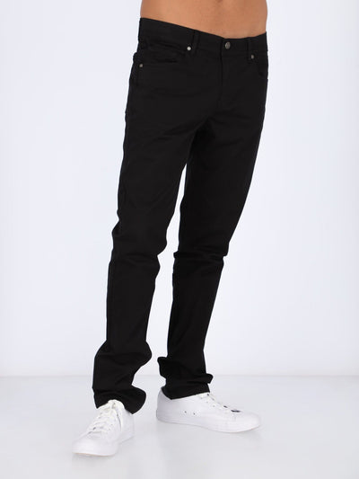 Daniel Hechter Pants & Shorts BLACK / 30 Basic Pants with Regular Cut