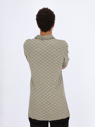 Daniel Hechter Polos Polo Shirt with Seamless Chainlink Pattern