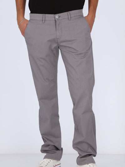 Daniel Hechter Pants & Shorts MEDIUM GREY / 42 Basic Pants with Regular Cut