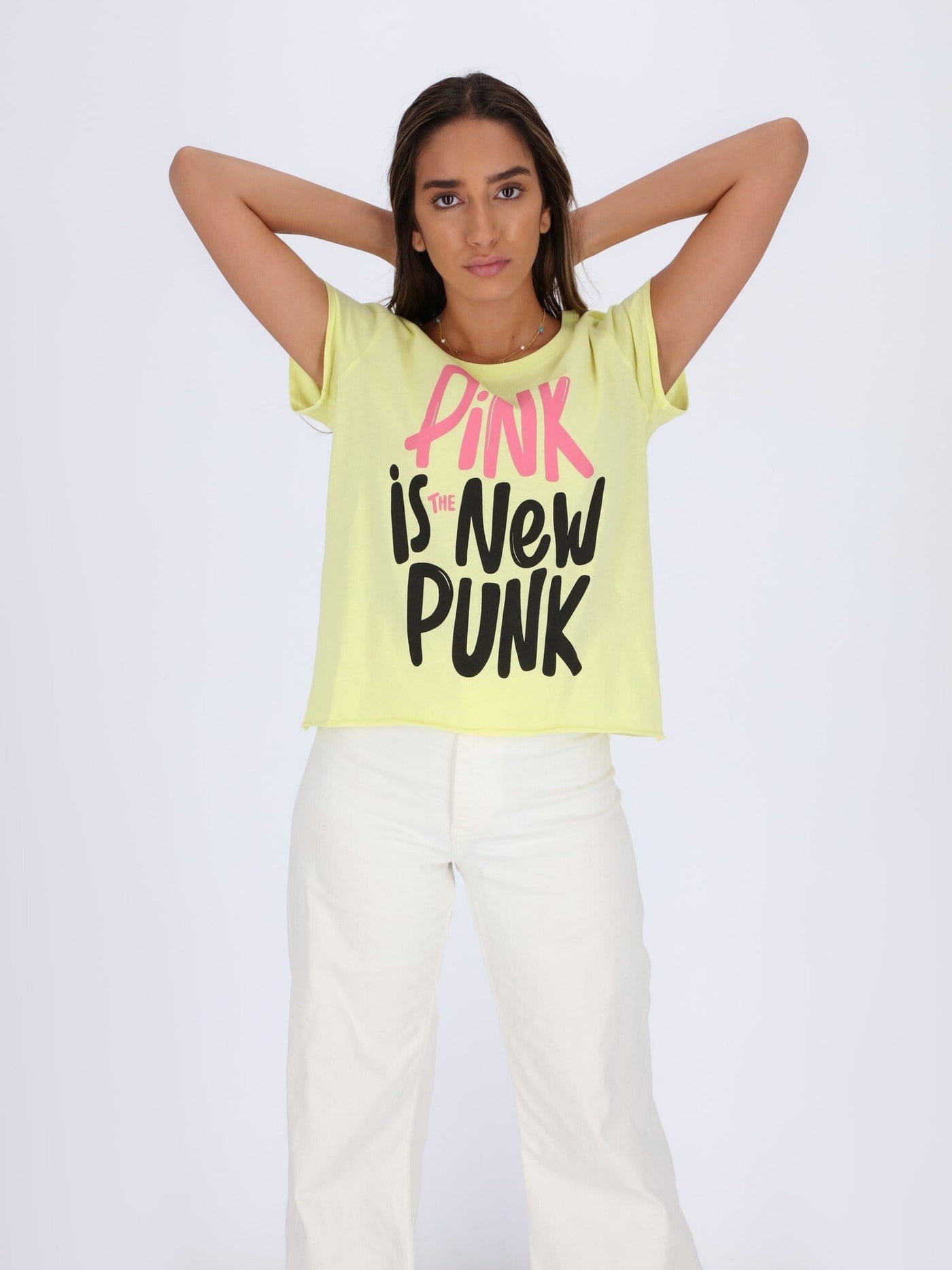 OR Tops & Blouses Pink Is The New Punk Front Print T-shirt