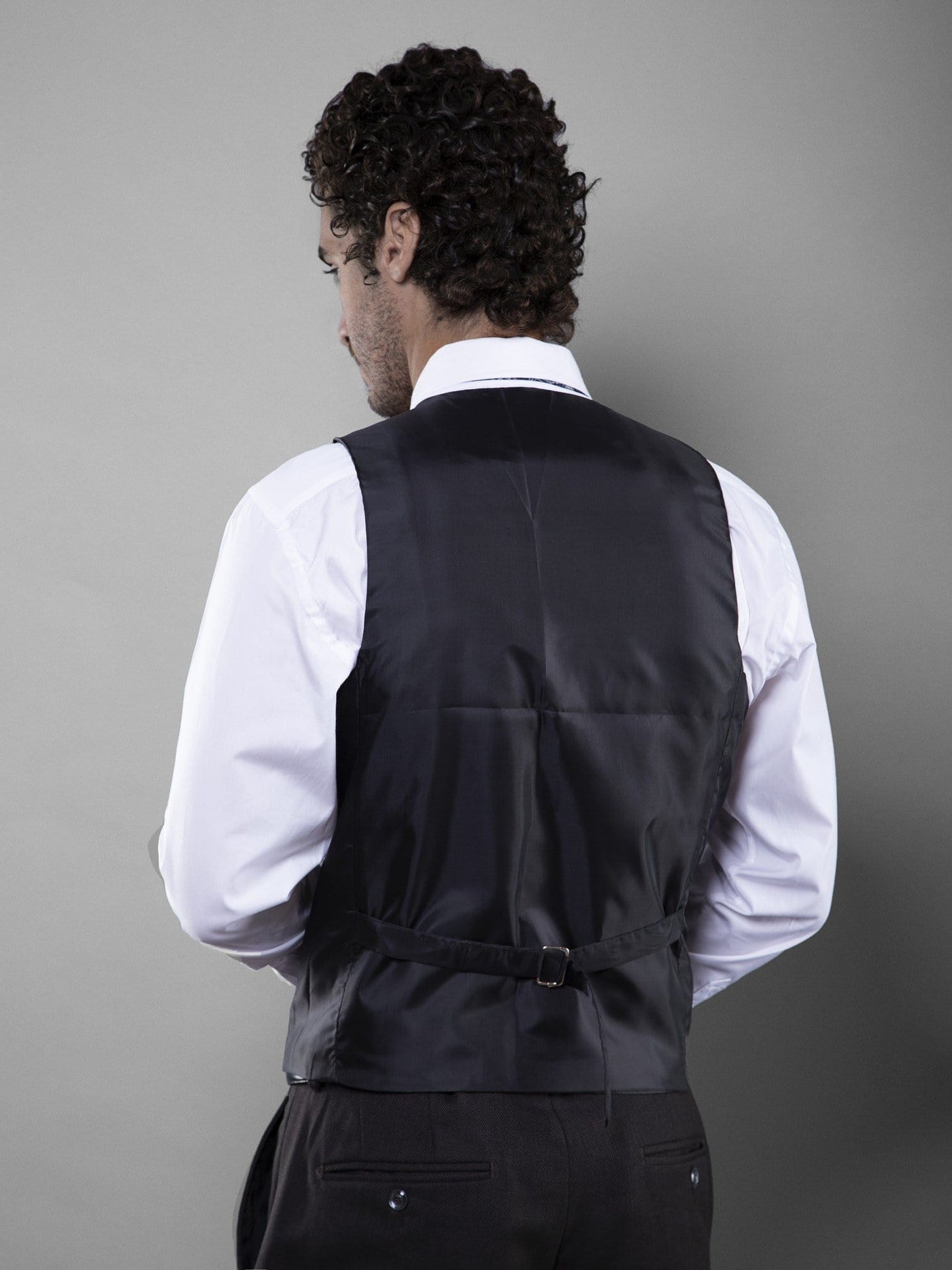 Daniel Hechter Suits & Blazers Wool Waistcoat with Tailored Fit Cut
