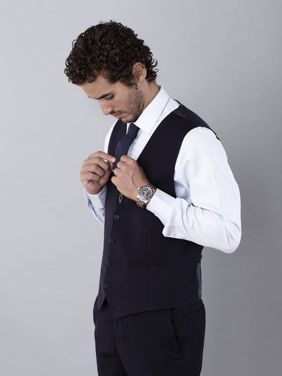 Daniel Hechter Suits & Blazers City Modern Waistcoat with Tailored Fit Cut