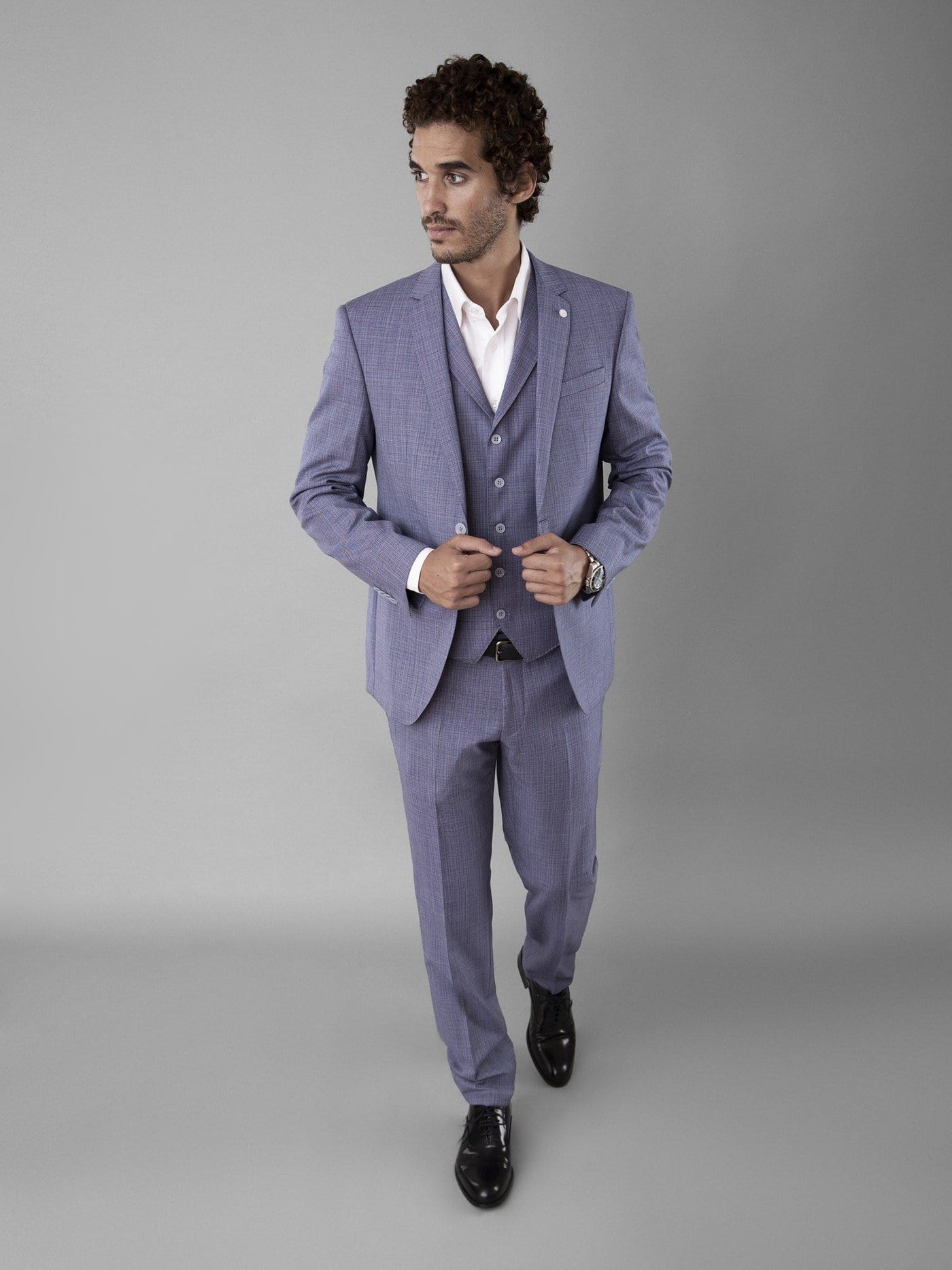 Daniel Hechter Pants & Shorts Tattersall Tux Pants with Tailored Fit Cut