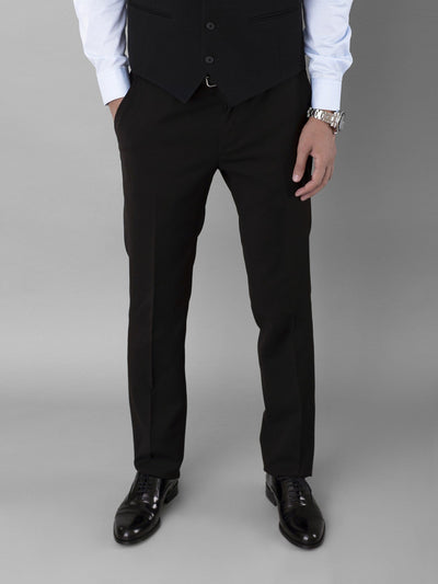 Daniel Hechter Pants & Shorts Black / 46 Modern Tux Pants with Tailored Fit Cut