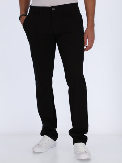 Daniel Hechter Pants & Shorts BLACK / 40 Basic Chino Pants with Side Pockets