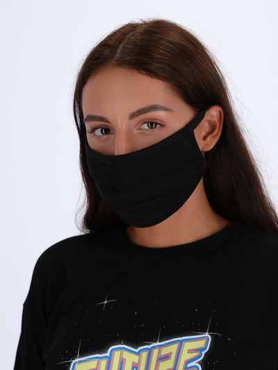 OR Other Accessories Os / BLACK Cotton Protective Mask