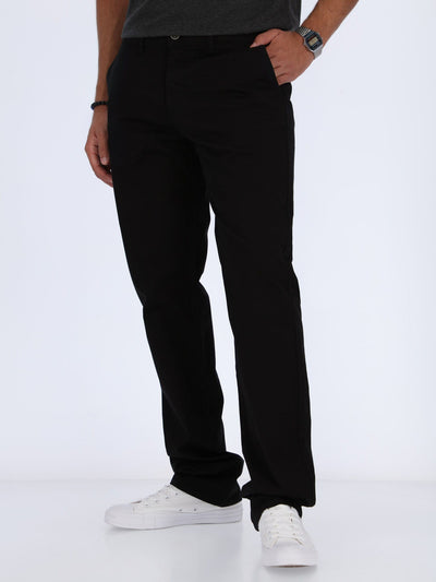 Daniel Hechter Pants & Shorts BLACK / 40 Basic Pants with Regular Cut