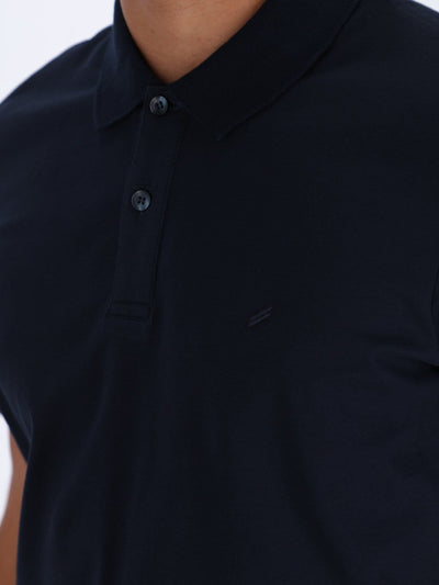 Daniel Hechter Polos Basic Polo Shirt with Regular Fit Cut