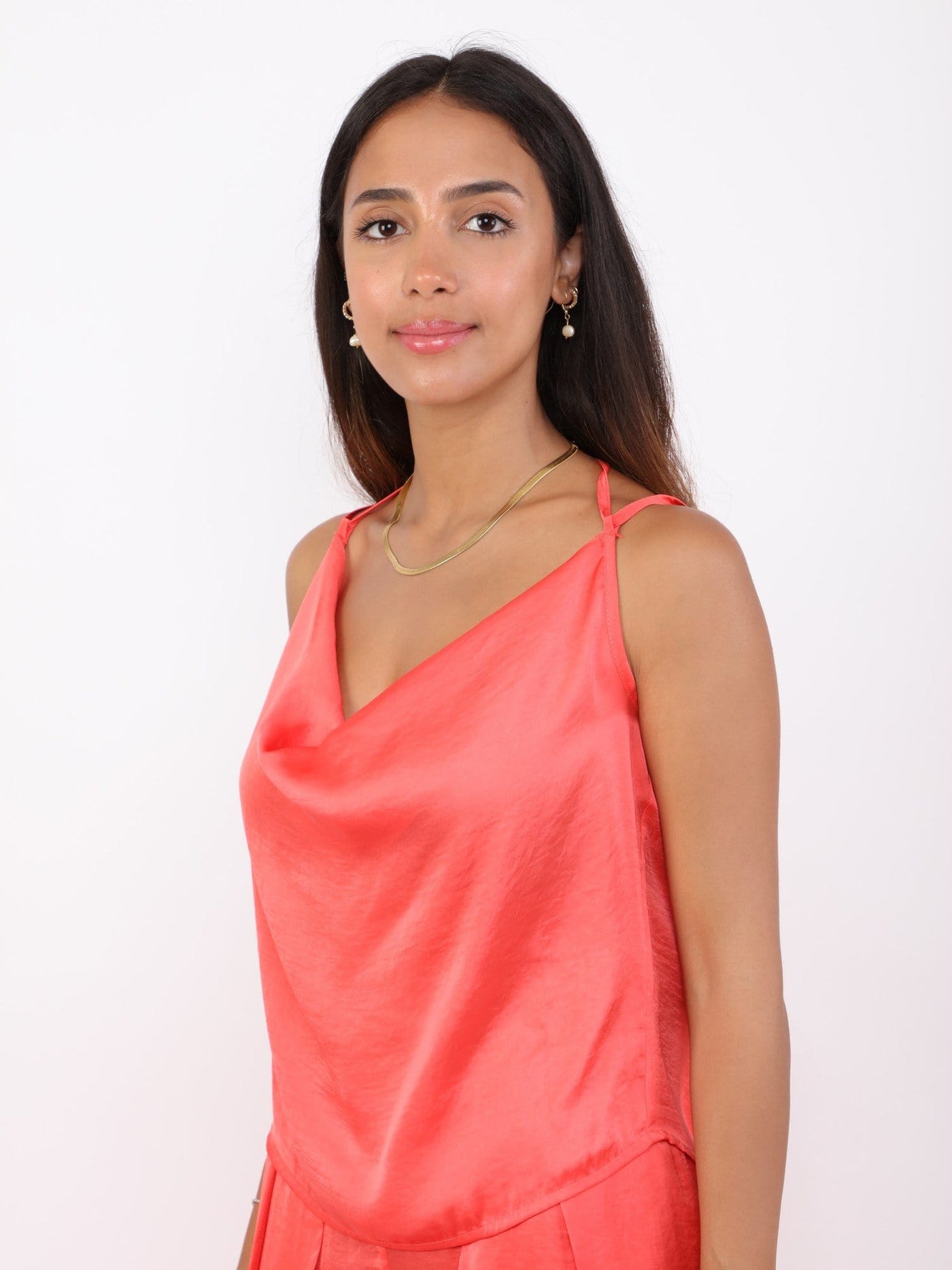 OR Tops & Blouses Draped Top with Double Strap