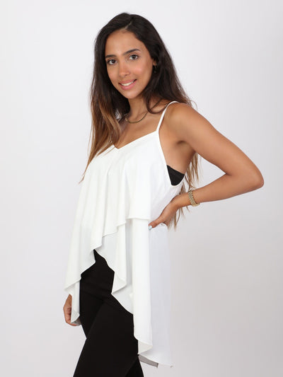 OR Tops & Blouses Strappy Top with Cross Overlay