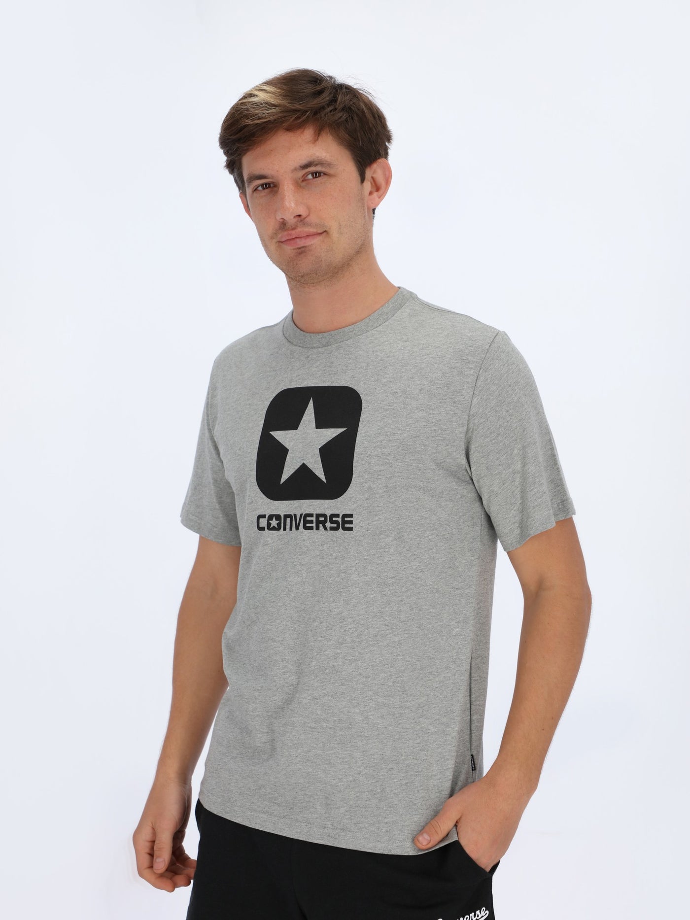 Converse Men's Box Star SS Gray Vgh - 10019936-A03