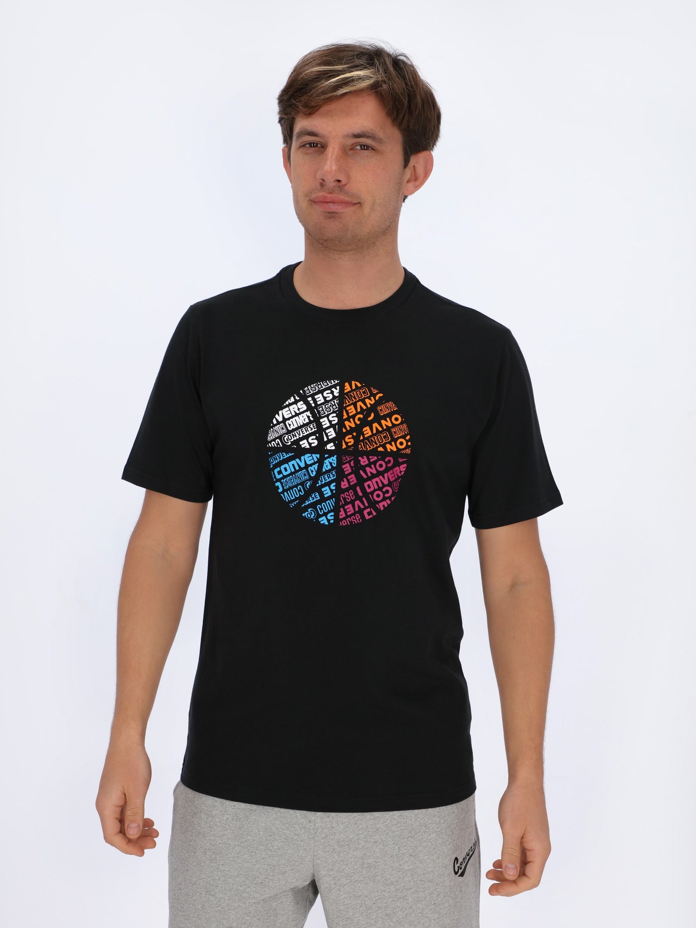 Converse Men's Basket Ball Fill T-Shirt - 10019938-A02