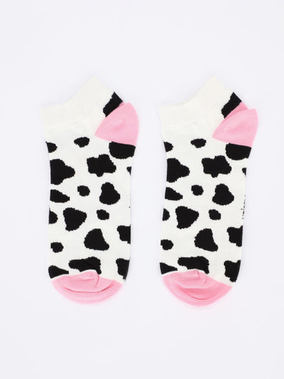 Unisex Cow-Moo Ankle Socks